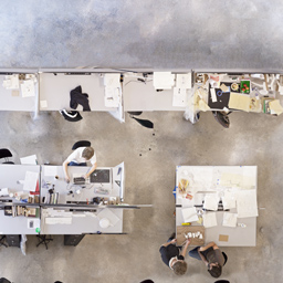 Section of larger studio image