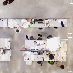 Section of larger studio image