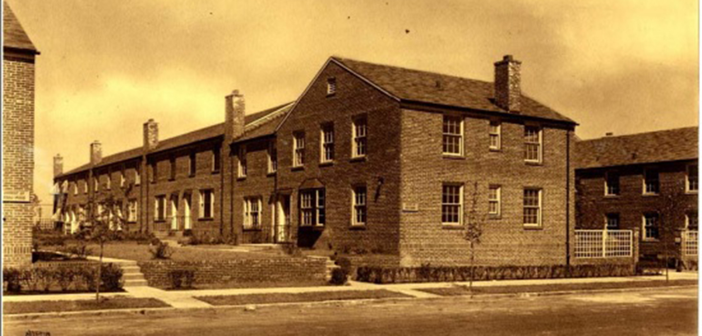 row of townhouses