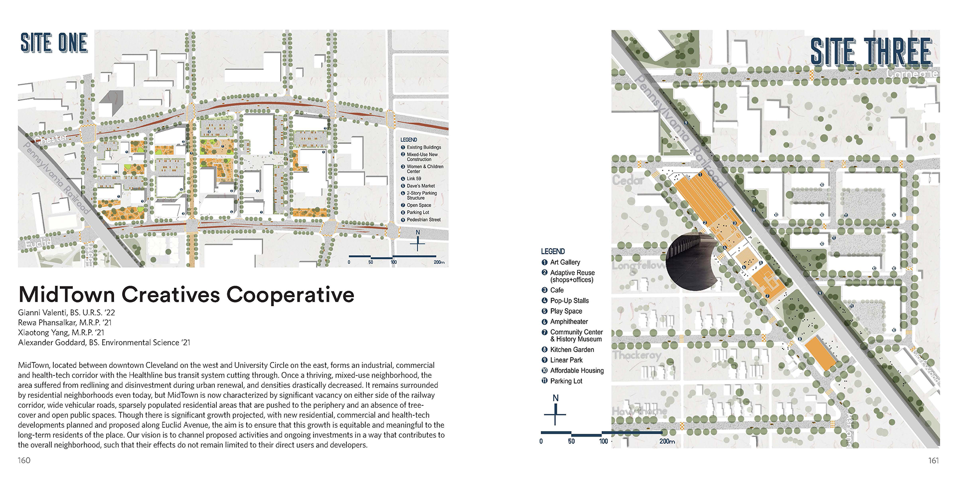 urban street maps and illustrations