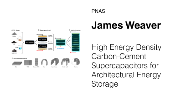 High Energy Density Carbon-Cement Supercapacitors for Architectural Energy Storage Thumbnail Image