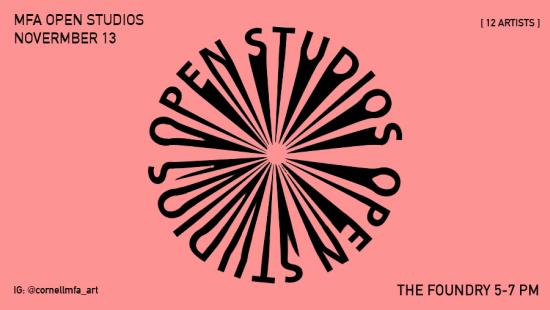 M.F.A. Open Studios, Fall 2025