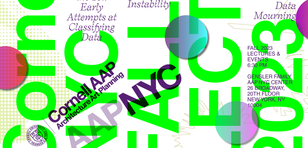 White background with Lecture Series written on it in green, along with the details of lecturers in purple.