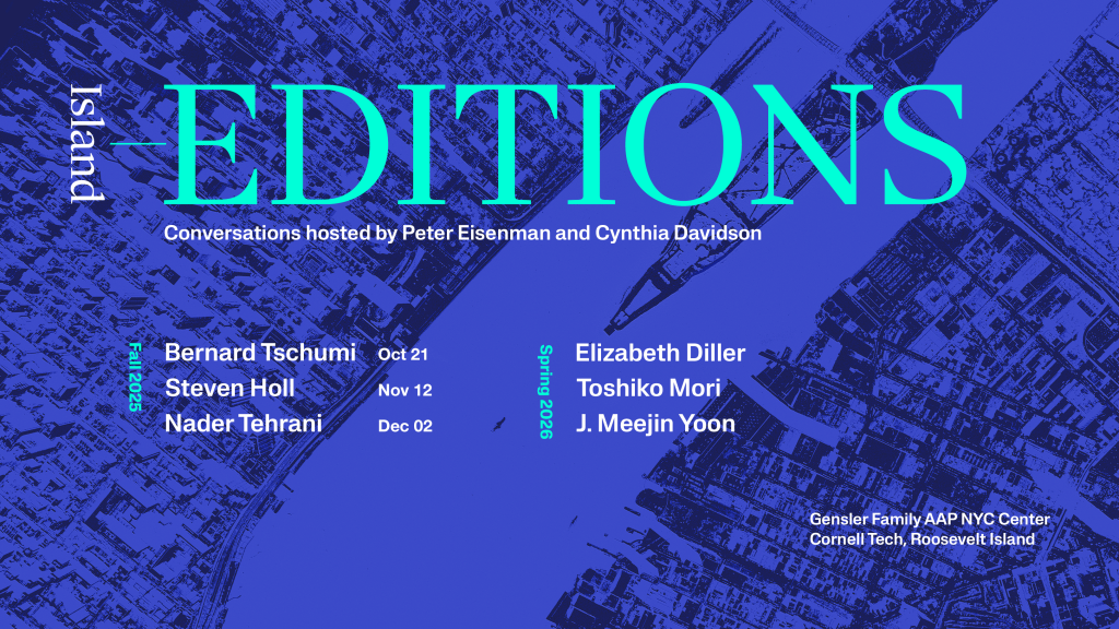 Blue Poster Island Editions