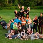 Group picture of 2023 Image Text Workshop students, residents, and visiting faculty.