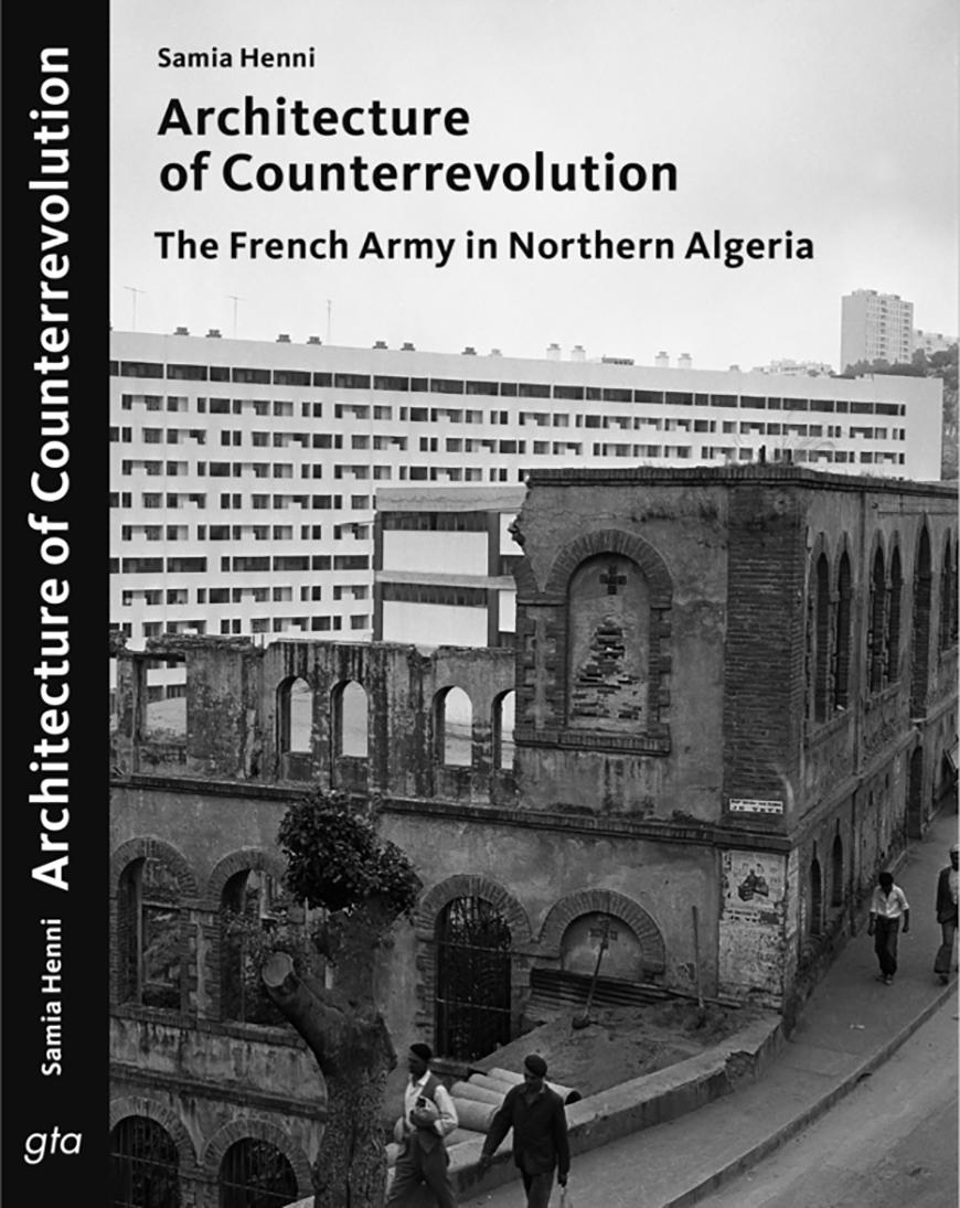 A book cover with black and white text overlayed.