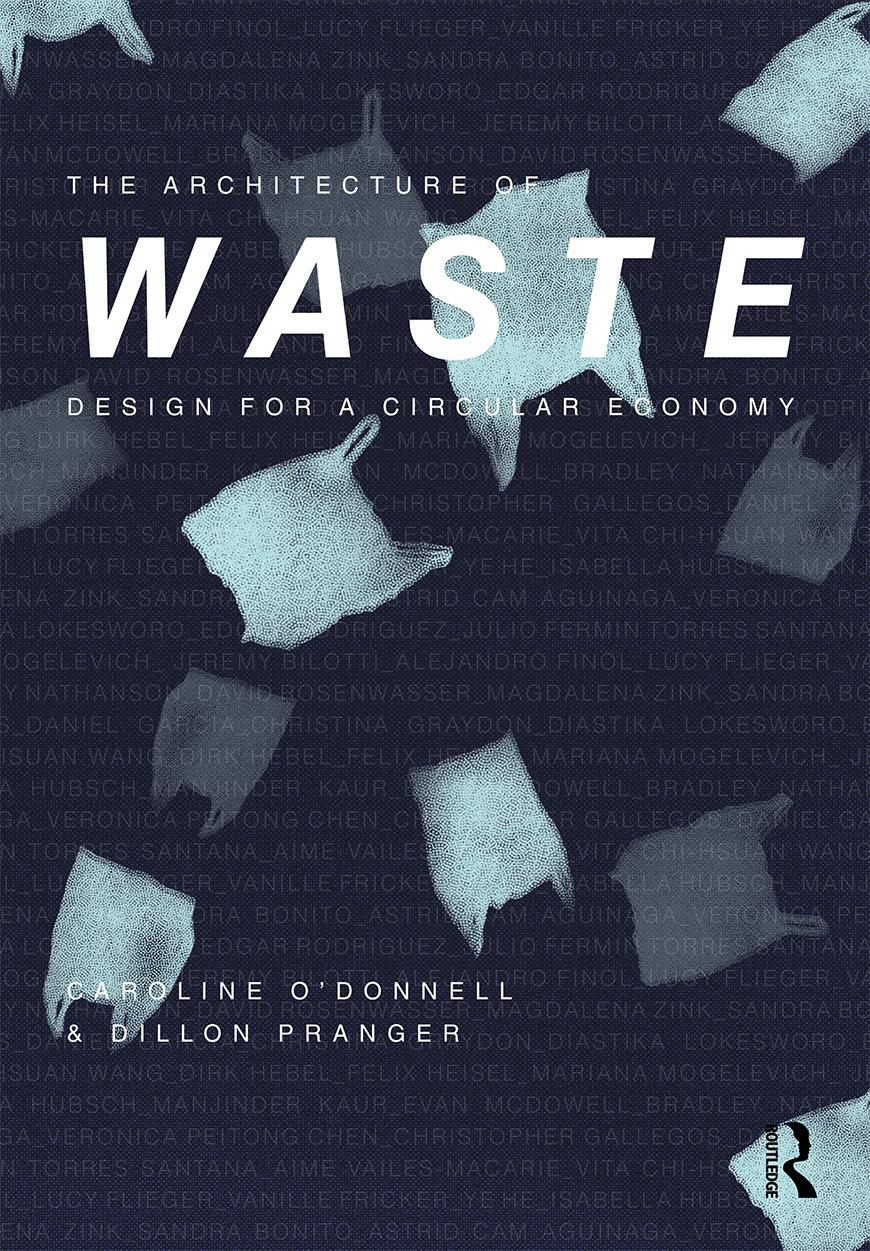 Blue background with floating plastic bags with white text.